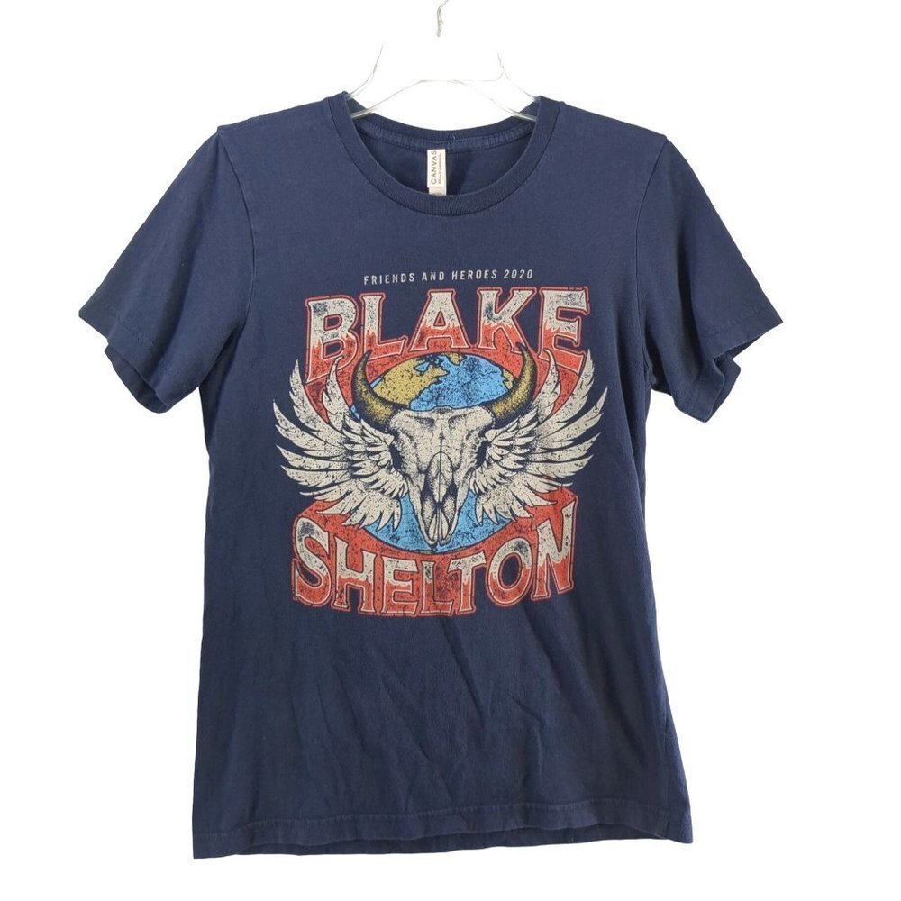 Blake Shelton T-Shirt Unisex Mens Womens Small Friends & Heroes 2020 Concert